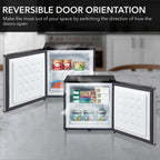 Whynter 1.1 cu. ft. Energy Star Upright Freezer with Lock CUF-112SS