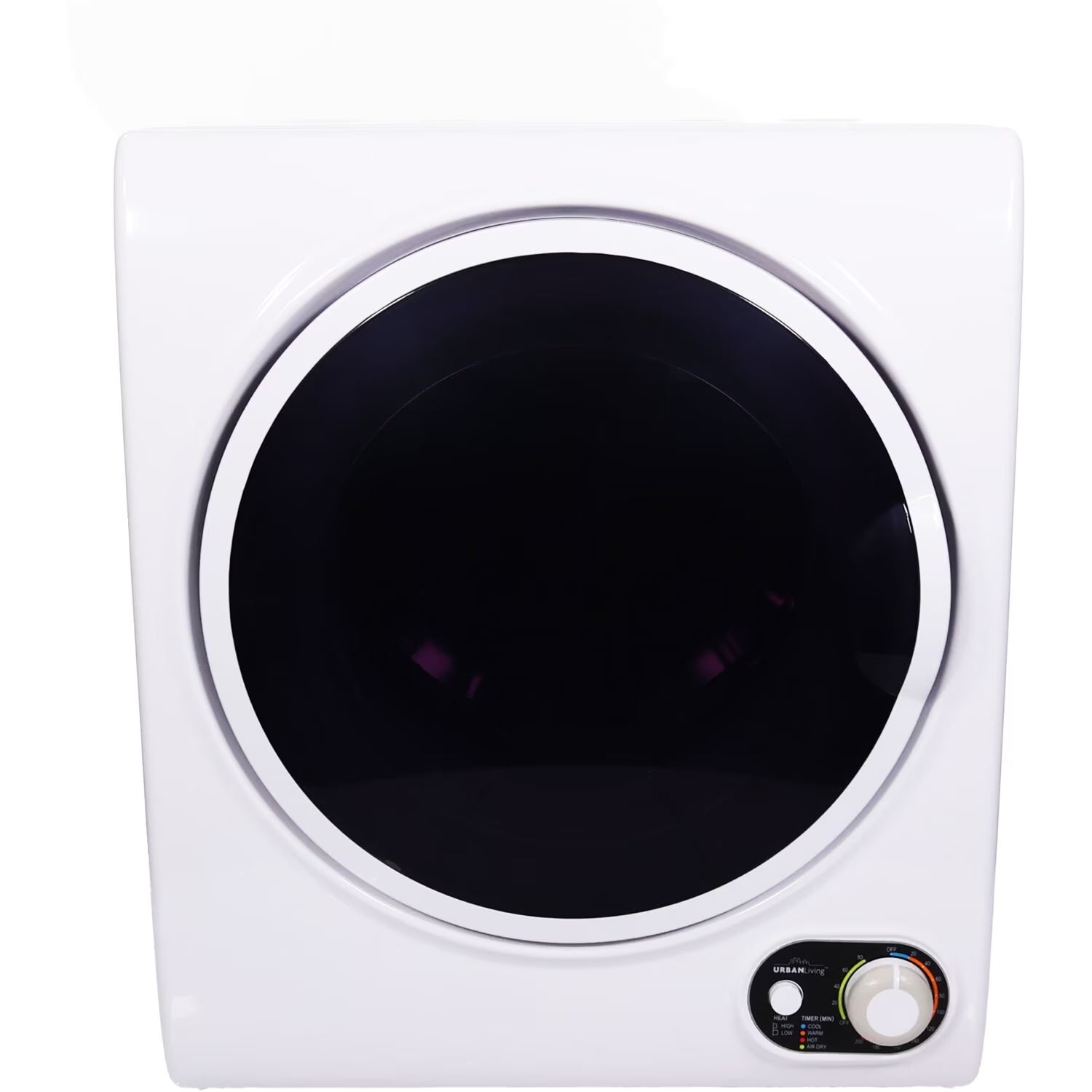 Urban Living 1.5-cu. ft. Compact Electric Dryer, Small Portable Clothes Dryer for Apartment and Small Spaces in White