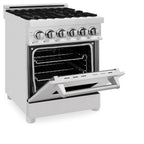 ZLINE 24" Professional Dual Fuel Range with Color Door Options (RA24)