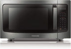 Toshiba 1.2 cu ft Countertop Microwave Ovens in Stainless Steel