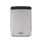 Newair 45lb. Nugget Countertop Ice Maker, Self-Cleaning, Silver