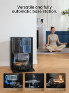 Dreame 2-in-1 Robot Vacuum and Mop, Auto Mop Raising, 7000Pa Suction, Self-Emptying Base, L20 Ultra