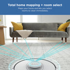 Shark® Matrix�?IQ Robot Vacuum, Bagless 60 Day Capacity Base, Multi-Surface Cleaning, Self Emptying, Home Mapping, RV2302AE