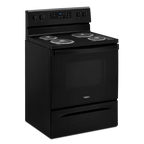 WHIRLPOOL WFC150M0JW 30" freestanding coil electric range