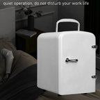 Mini Beauty Fridge, Mini Refrigerator Fridges for Bedrooms, Portable Small Fridge for Car, Travel, Home Skincare, Makeup (UK Plug)