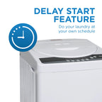 Danby DWM065A1WDB-6 1.8 cu. ft. Compact Top Load Washing Machine in White