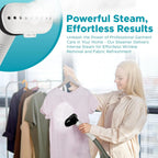 Steam & Go The Rival Clothing Steamer Foldable Standing Steamer for Clothes, Black