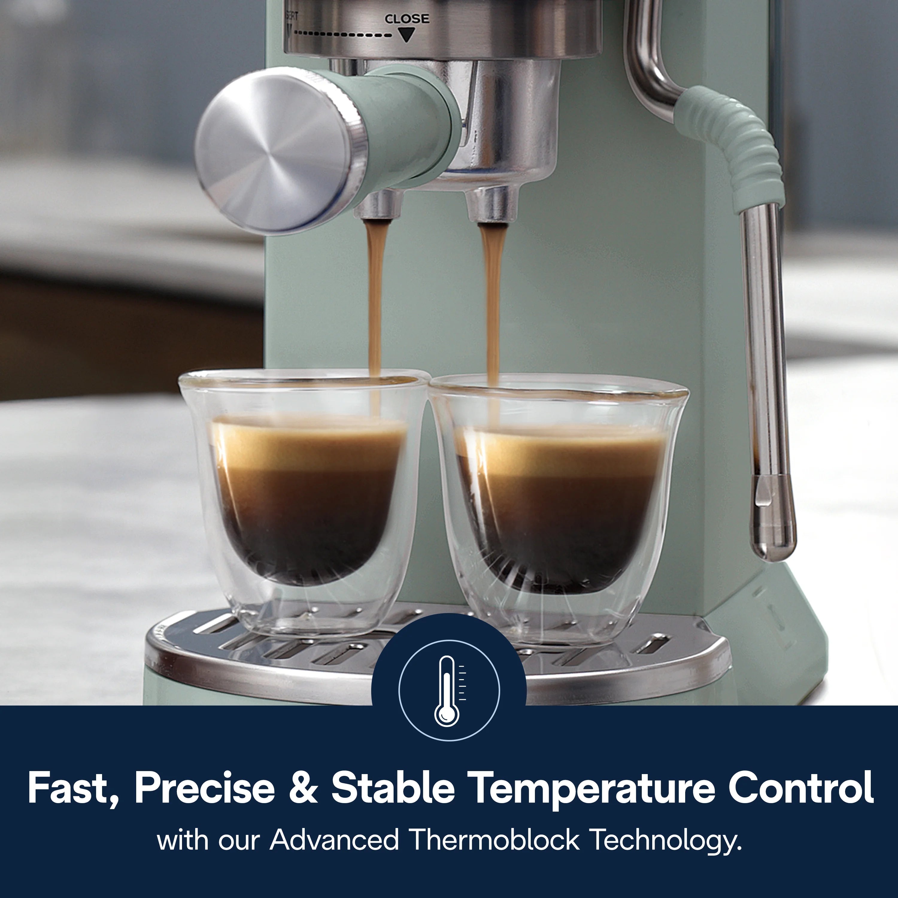 De'Longhi Dedica Duo Espresso Machine, Compact Size with Built in Frother for Latte Art, Brew Espresso, Cold Brew, Lattes & More, Stainless Steel