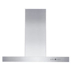 ZLINE 30" Wall Mount Range Hood w LEDs, Fits Up to 9ft Ceilings, Stainless Steel
