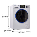 Marine Washer ANTI CORROSION 1.62 cf/15 lbs. 1400 RPM Salt Wash Sanitize 110V