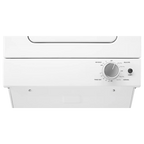 Whirlpool WET4024HW 24 inch White Electric Washer/Dryer Stacked Laundry Center