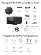 dreame L40 Ultra Robot Vacuum with Removable & Liftable Mop, Extendable & Liftable SideBrush, 11,000Pa Suction, 149a?? Mop & Washboard Self Cleaning, Auto-Empty, Auto Refill, Voice Control