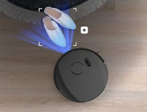 bObsweep PET24-7-913 UltraVision Self-Empty Robot Vacuum & Mop, Carbon Steel