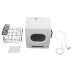 Portable Countertop Dishwasher 5 Washing Programs with Water Tank Leak-Proof Dry