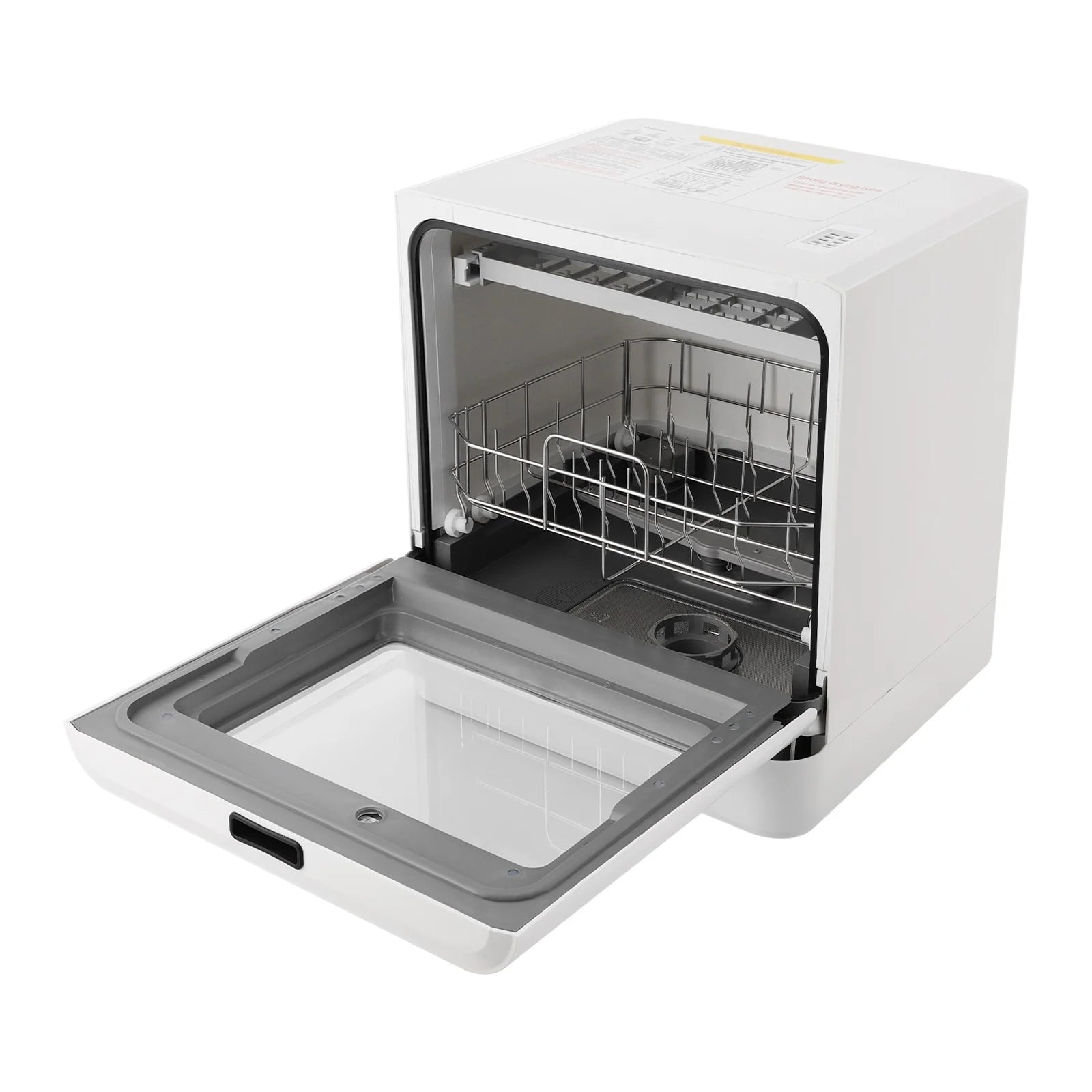 110V 800W Portable Mini Dishwasher, Countertop Dishwasher, Household Mini Dishwasher 6.8L