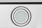 Hauslane WM-600SS-30 30 in. Convertible Stainless Steel Wall-Mounted Range Hood with Charcoal Filter