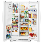 WHIRLPOOL WRS555SIHZ side by side freestanding refrigerator