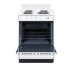 24" Wide Electric Coil Top Range