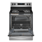 Whirlpool 30 in 4.8 Cu. ft Freestanding Coil Electric Ranger in Stainless Steel