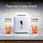 Igloo Automatic Ice Machine Self Cleaning Countertop Ice Maker for Water Bottle & Drinks, Aqua