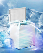 TABU Chest Freezer, 10.0 Cu ft Deep Freezer with Removable Basket, Adjustable Temperature, Compact Freezer with Top Open Door (White)