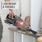 Hoover ONEPWR Evolve Pet Elite & ONEPWR Hand Vac, Upright Vacuum and Hand Vacuum Bundle, Pet Friendly, Powerful Suction, for Multi-Surfaces, BH53810V, Gray