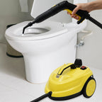 2000W 1.8L/60.87oz High-Pressure Steam Cleaner Multipurpose Handheld Steam Cleaner Portable Yellow 5 Bar/72.5PSI