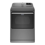 Maytag Med7230h 27" Wide 7.4 Cu. Ft. Energy Star Rated Electric Dryer - Metallic Slate