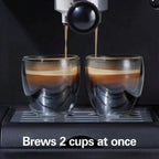 Hamilton Beach Espresso Maker, Black, 15 Bar Pump, New, 40715