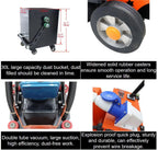 Concrete Grinding Polishing Machine Epoxy Floor Grinder Sander 220V with Vacuum Dust-free