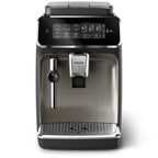 Philips 3300 Fully Automatic Espresso Machine with Milk Frother, Black and Chrome