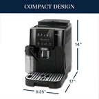 De'Longhi Magnifica Start Fully Automatic Espresso Machine, Black