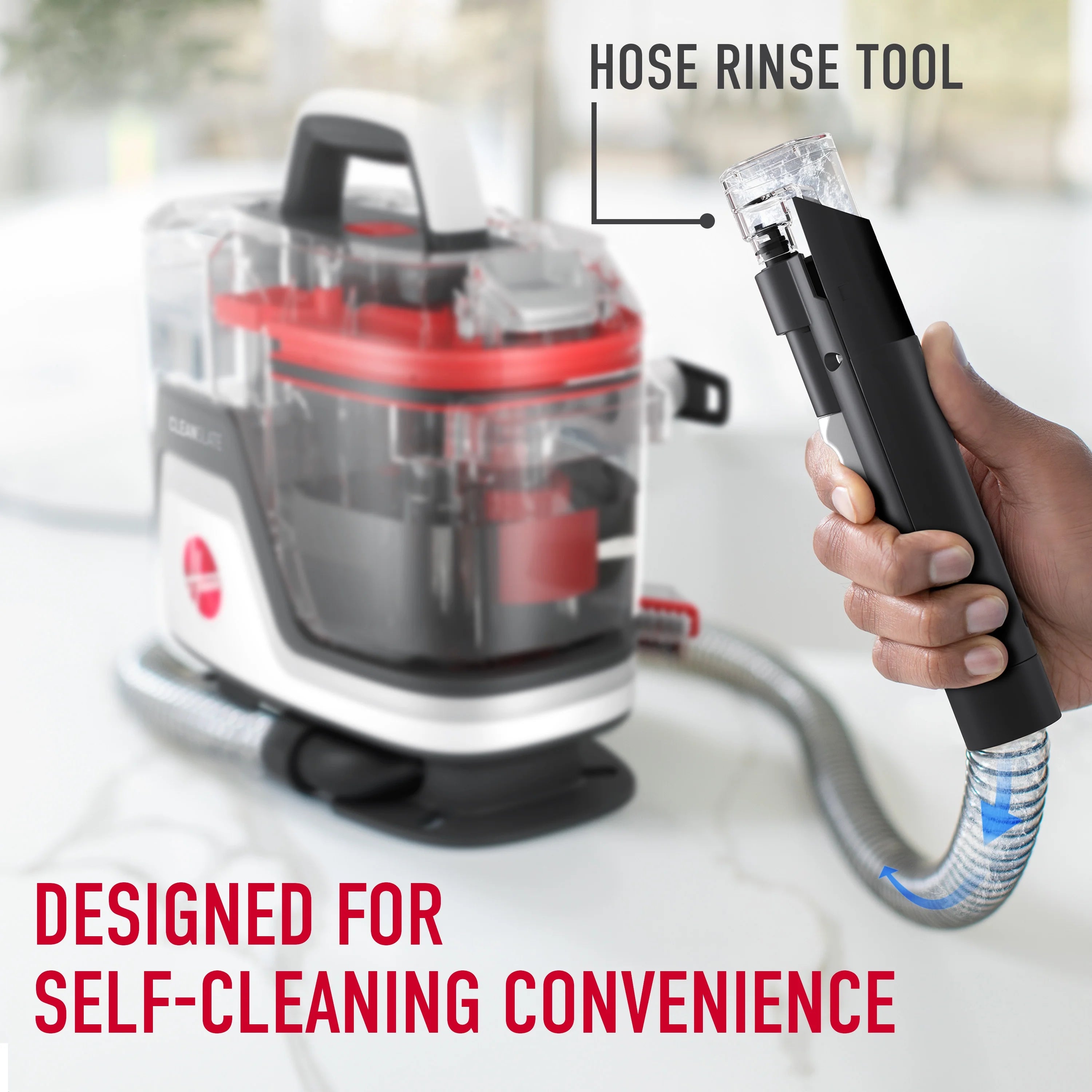 Hoover CleanSlate, Portable Spot Cleaner, for Carpet, Upholstery & Stairs, Pet Stain Removal, Lightweight, FH14010
