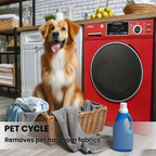 Equator All-in-One Washer Dryer VENTLESS/VENTED PET cycle 1.62cf/15lbs 110V in Merlot