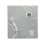 3.5 cu.ft. Compact Short Dryer with Digital Controls in Silver