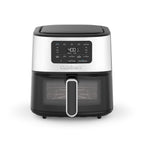 Open Box Cuisinart Air Fryer Oven - 6-Quart Basket Stainless Steel Air Fryer - Dishwasher-Safe Parts with 5 Presets - Roast, Bake, Broil, Air Fry and Keep Warm - Quick and Easy Meals - AIR-200