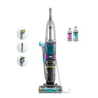 Shark CarpetXpert 2-in-1 Upright Deep Carpet Corded Vacuum, with HairPro StainStriker Technology, Built-in Spot & Stain Eliminator, with 12oz Deep Clean Pro and 16oz Oxy Multiplier, EX300 Gray