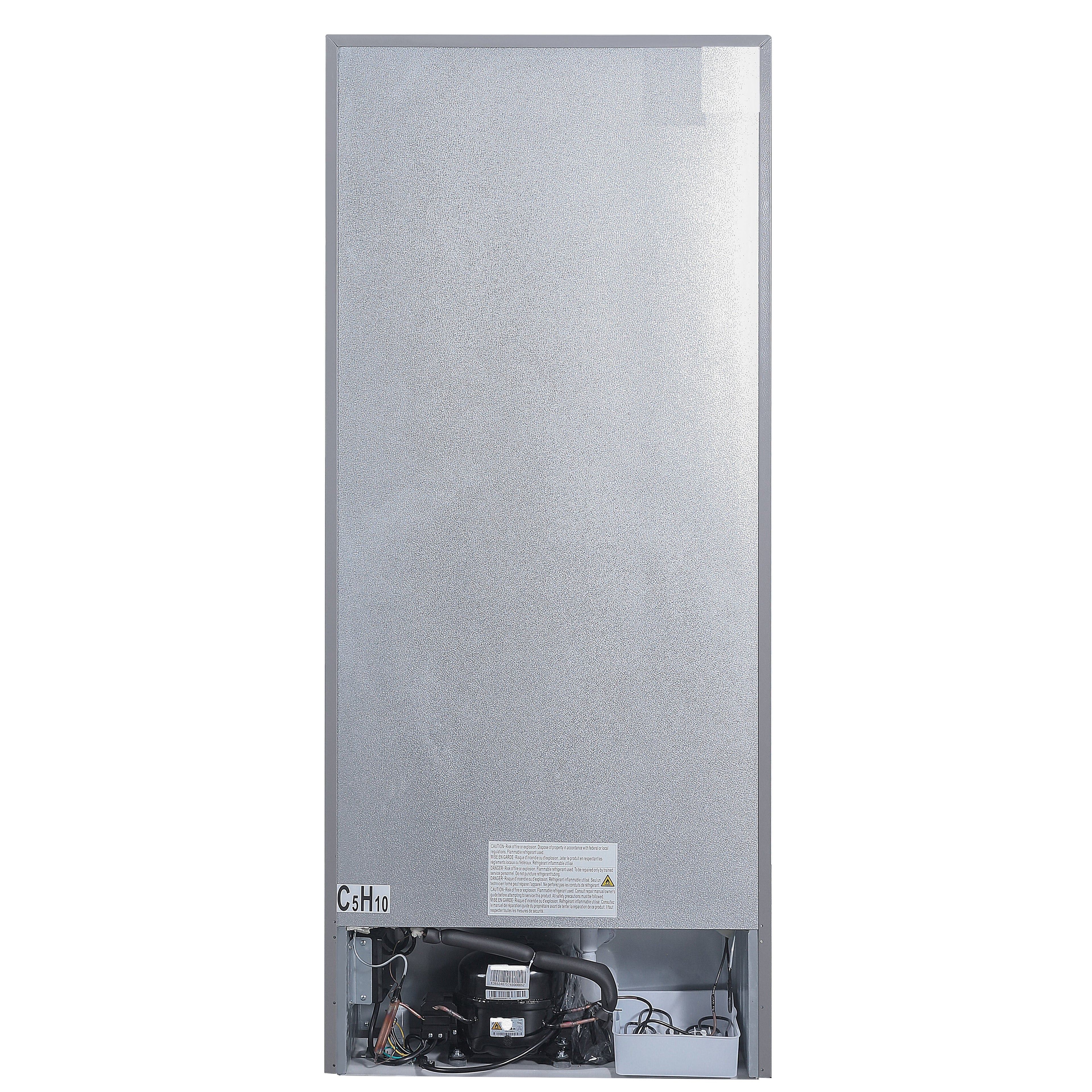 Hamilton Beach, 20 Cu. Ft. Upright Convertible Refrigerator/Freezer, Frost Free, Stainless Steel, HBFRF2099