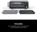 Restored Ninja FT205CO Digital Air Fry Pro Countertop 8-in-1 Oven in Stainless Steel (Refurbished)