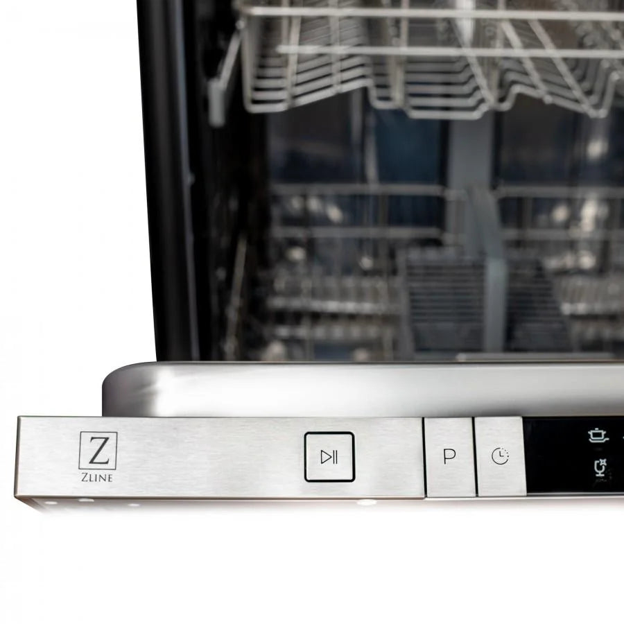 Zline Dw-H-24 24" Wide 20 Place Setting Energy Star Rated Built-In Top Control Dishwasher