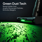 MOOSOO Lightweight Cordless Stick Vacuum Cleaner with 40Mins Runtime, Curved Display, for Home Pet Hair Hard Floor Carpet