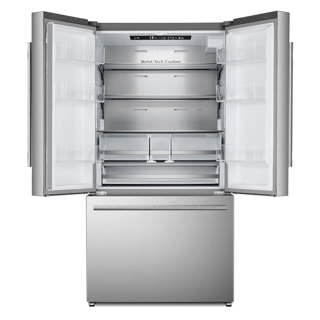 22.4 cu. ft. 3-Door French Door Refrigerator Water Dispenser in Stainless Steel