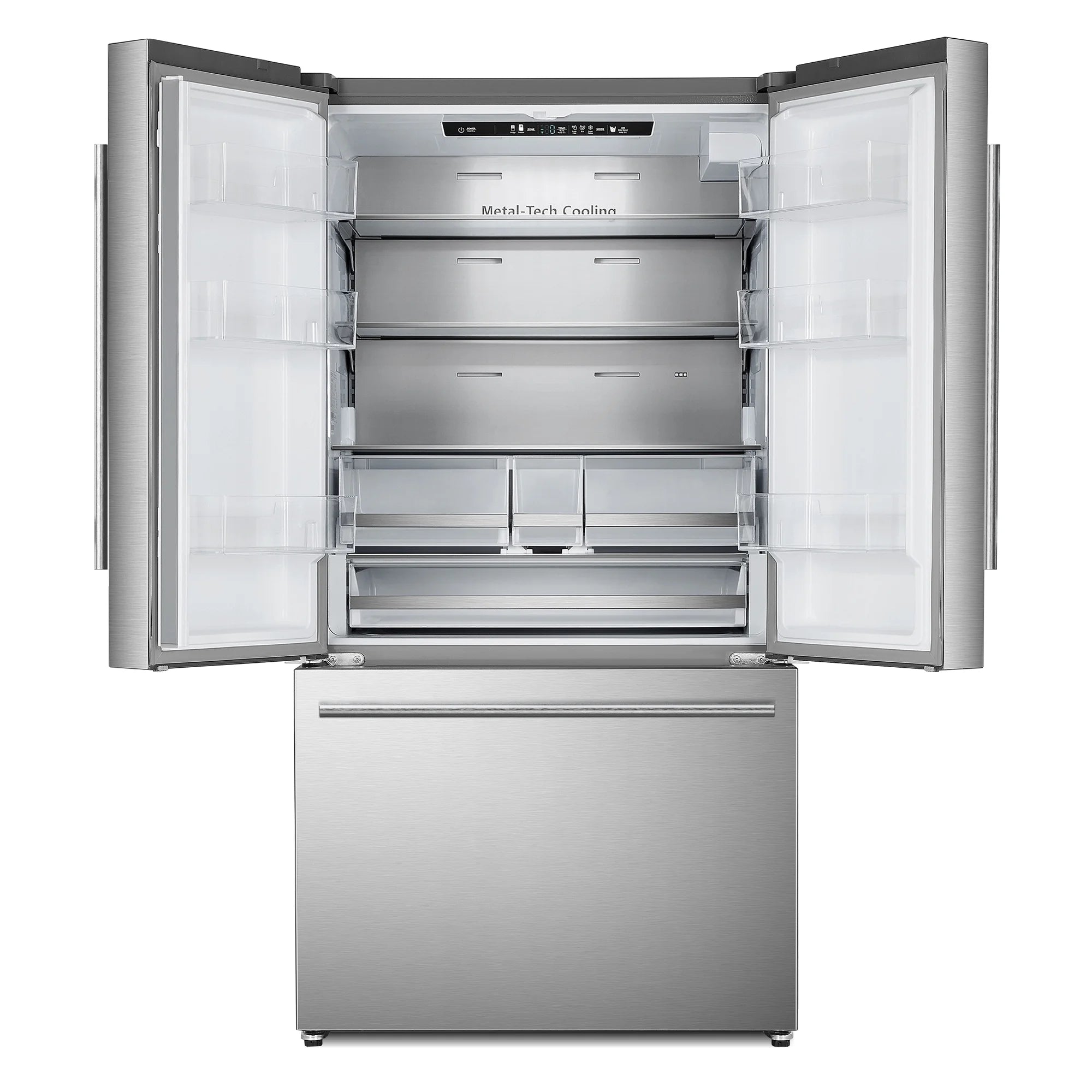 22.4 cu. ft. 3-Door French Door Refrigerator Water Dispenser in Stainless Steel