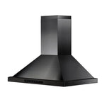 ZLINE 36 in. Wall Mount Range Hood in Black Stainless Steel (BSKBN-36)