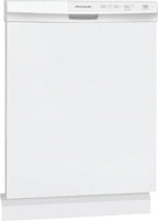 Frigidaire FFCD2413UW 24" Built-In Dishwasher, Front Control, White
