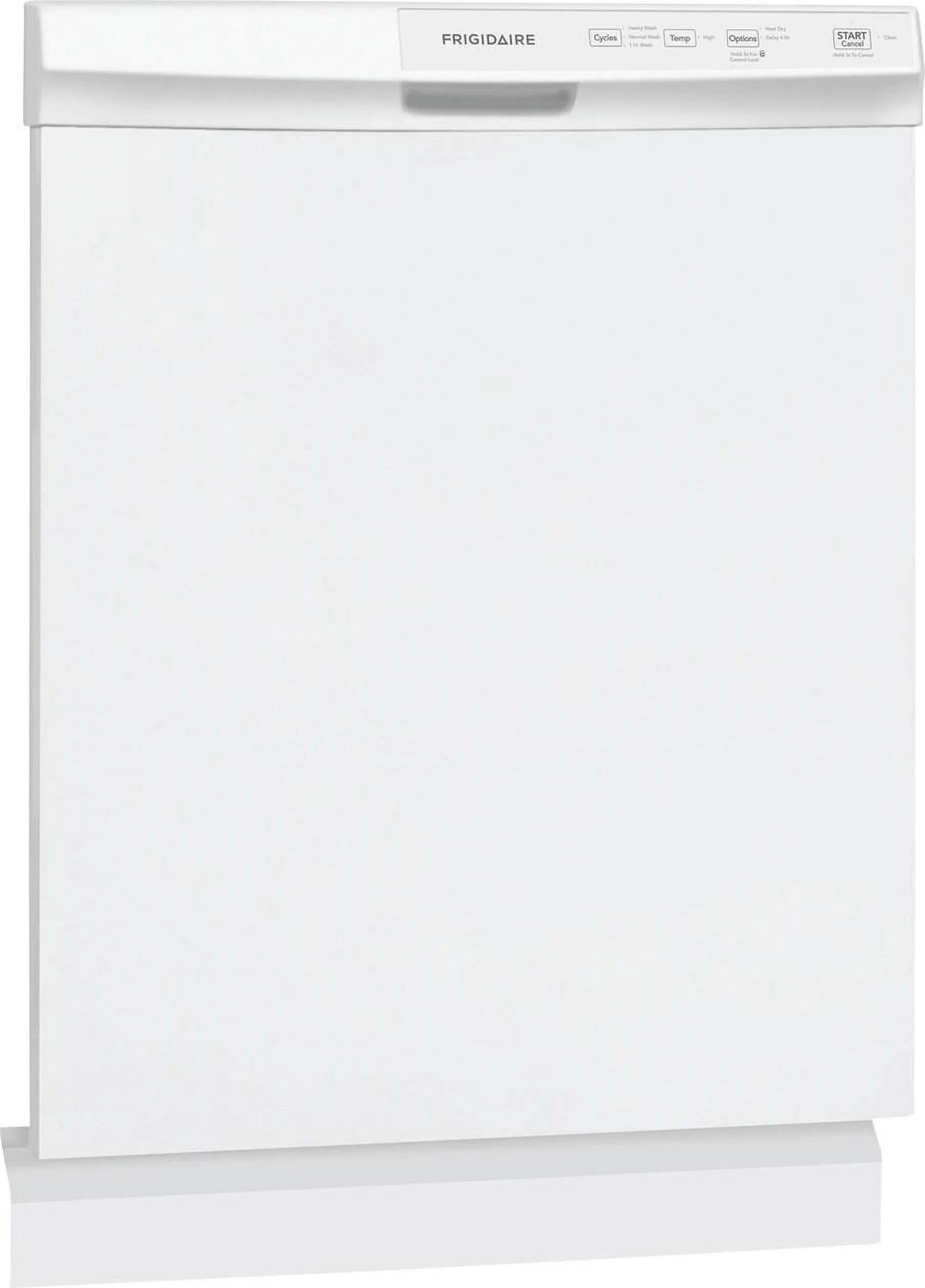 Frigidaire FFCD2413UW 24" Built-In Dishwasher, Front Control, White