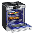 LG Studio LSGS6338F 6.3 Cu. Ft. Stainless Slide-In Gas True Convection Range
