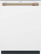 Cafe Cdt888pv 24" Wide 16 Place Setting Built-In Top Control Dishwasher - White