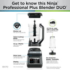 Ninja 1500 W 72 oz Blender, Black