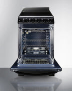 20" Wide Electric Smooth-Top Range